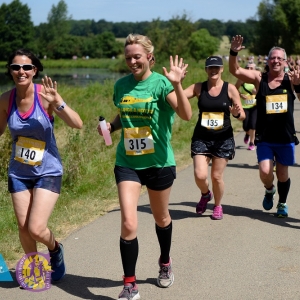 Grimsthorpe Gallop in the heat